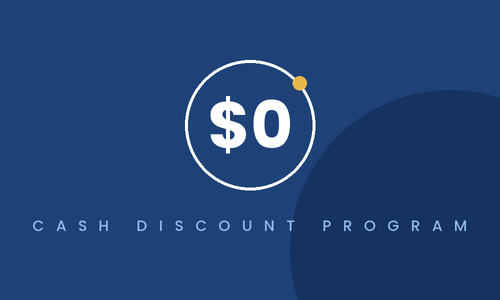 $0 processing fees icon for Titan's cash discount program $0 processing fees icon for Titan's cash discount program